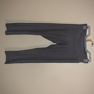 lululemon Gray Capri Leggings with Pocket